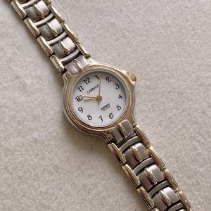 Silver and Gold Watch